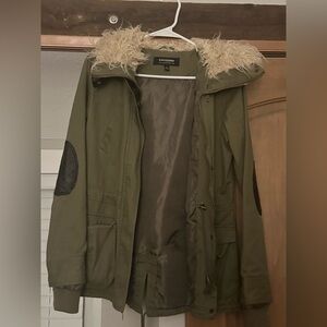 Army green jacket